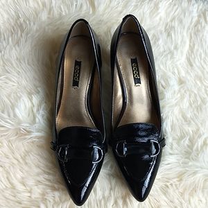 Ecco Patent Leather Short Heels